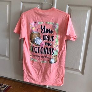 Simply Southern pink T-shirt